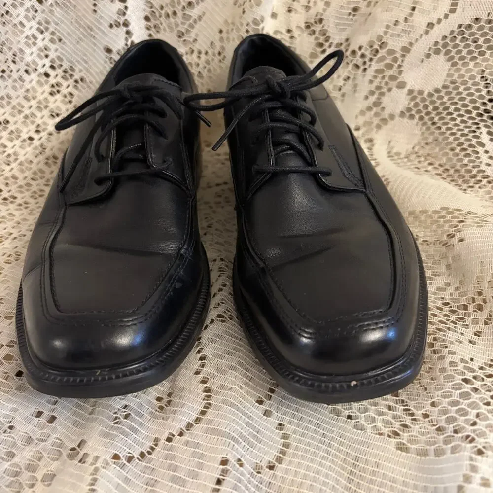 Bostonian Flexlite Men's US 8 M Black Leather Derby Shoes